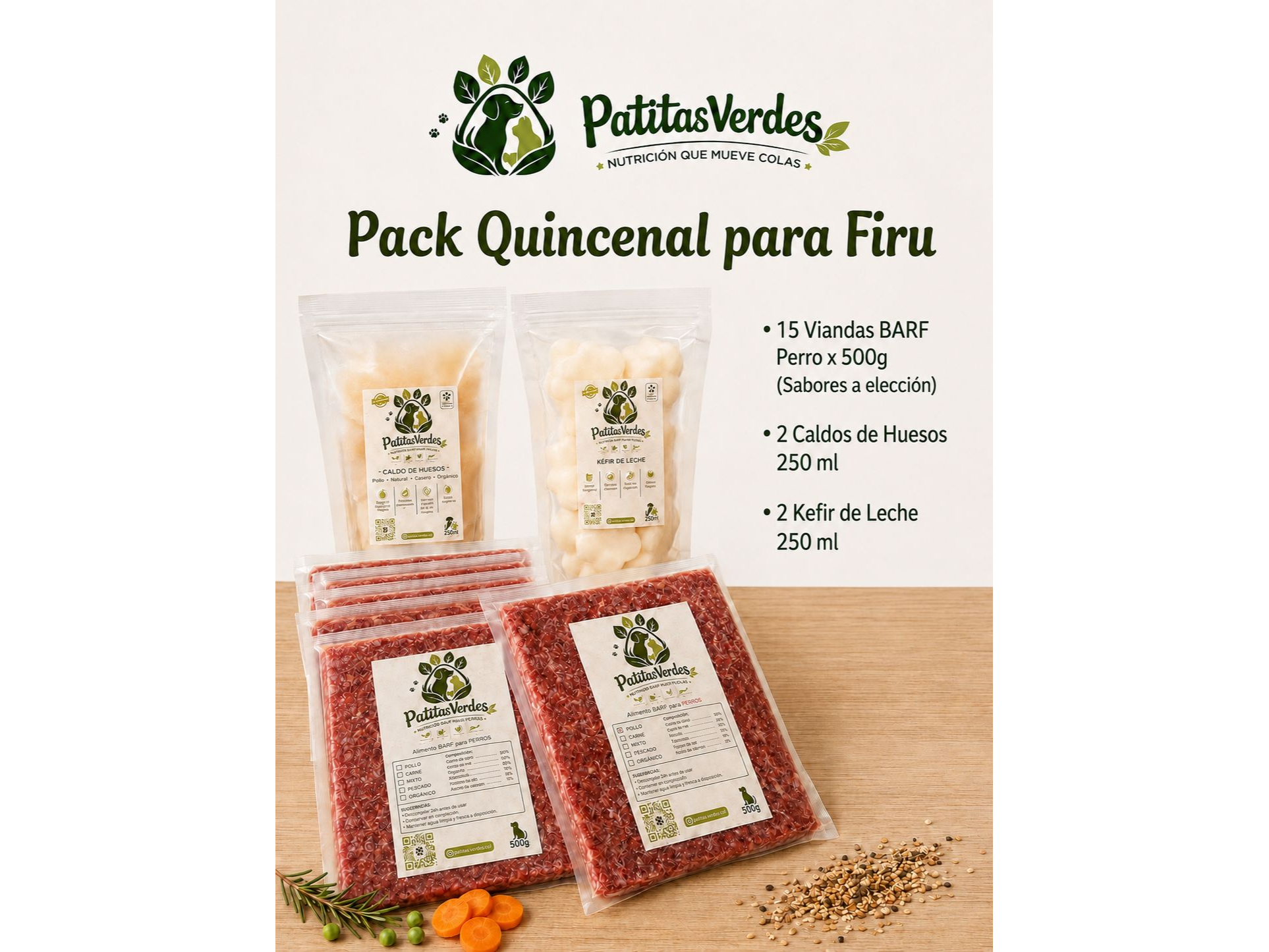 PACK  2 PARA FIRU DE BIENVENIDA X 15