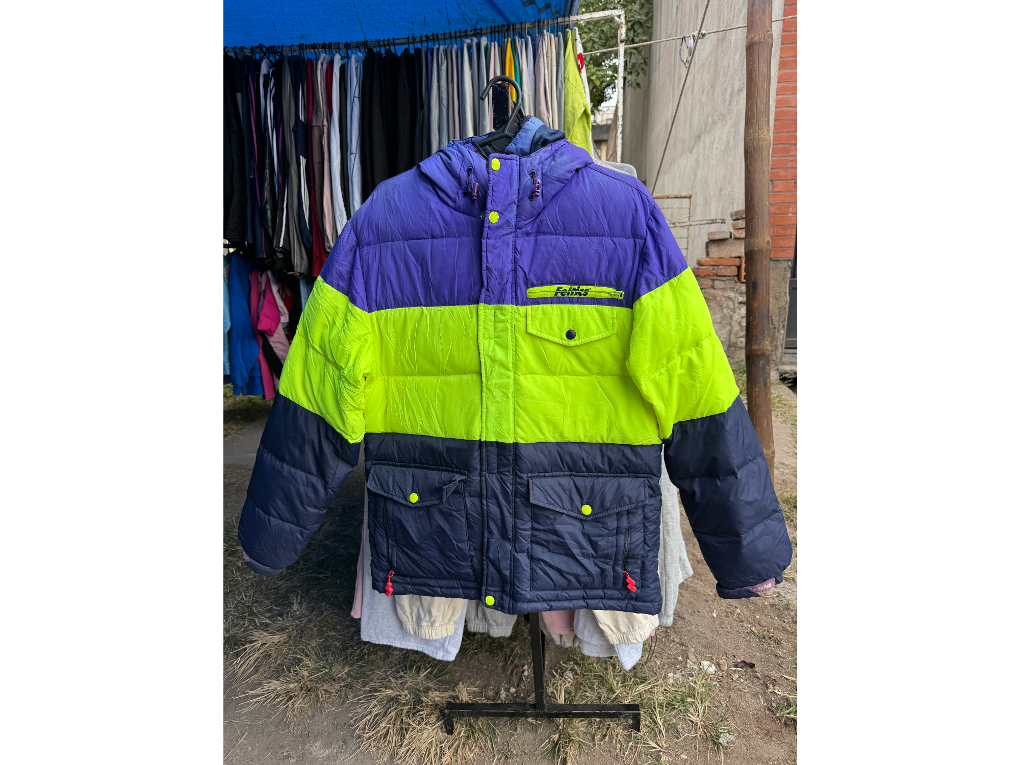 Campera Parka, puffer de Textil Americana