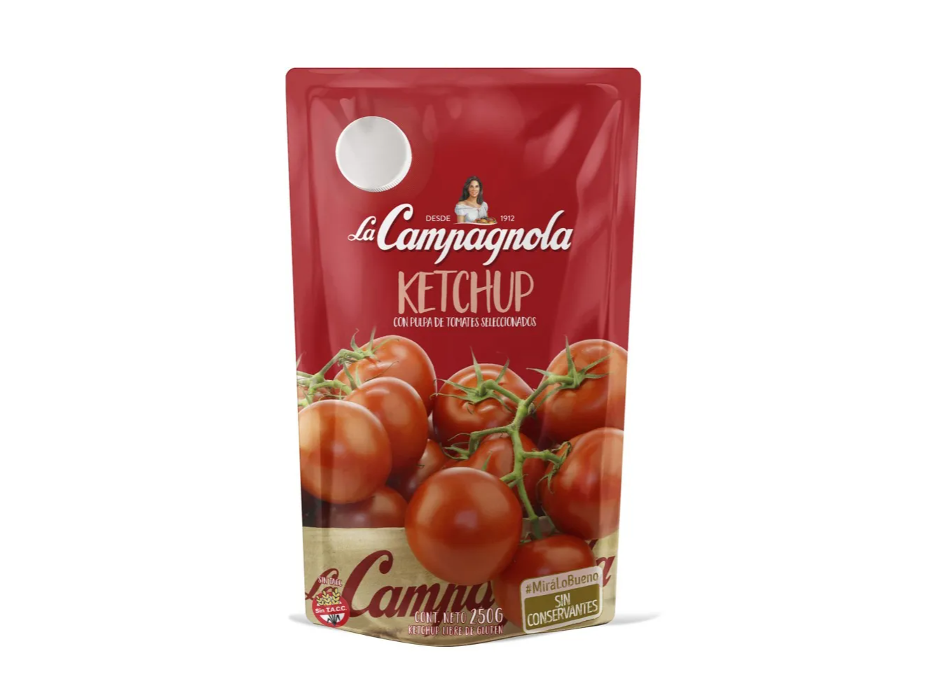 Ketchup clasico LA CAMPAGNOLA 250g