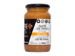 Pasta de mani natural ENTRENUTS 400g