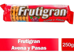Galletitas frutigran avena y pasas GRANIX 250g