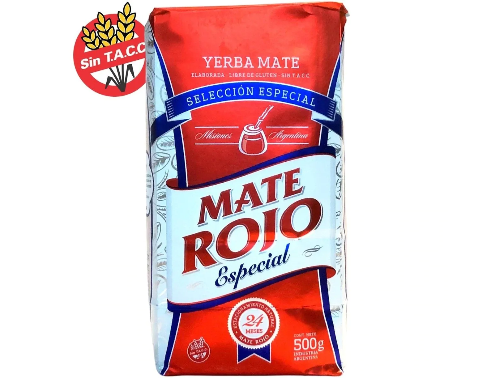 Yerba especial MATE ROJO 500g