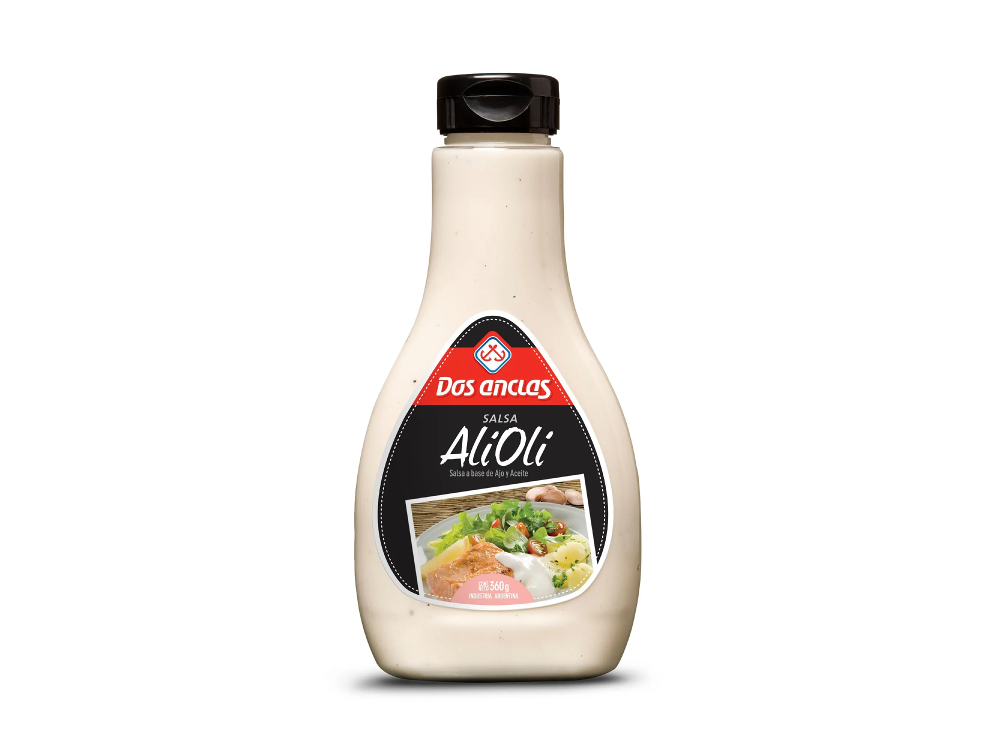 Salsa alioli DOS ANCLAS 360g