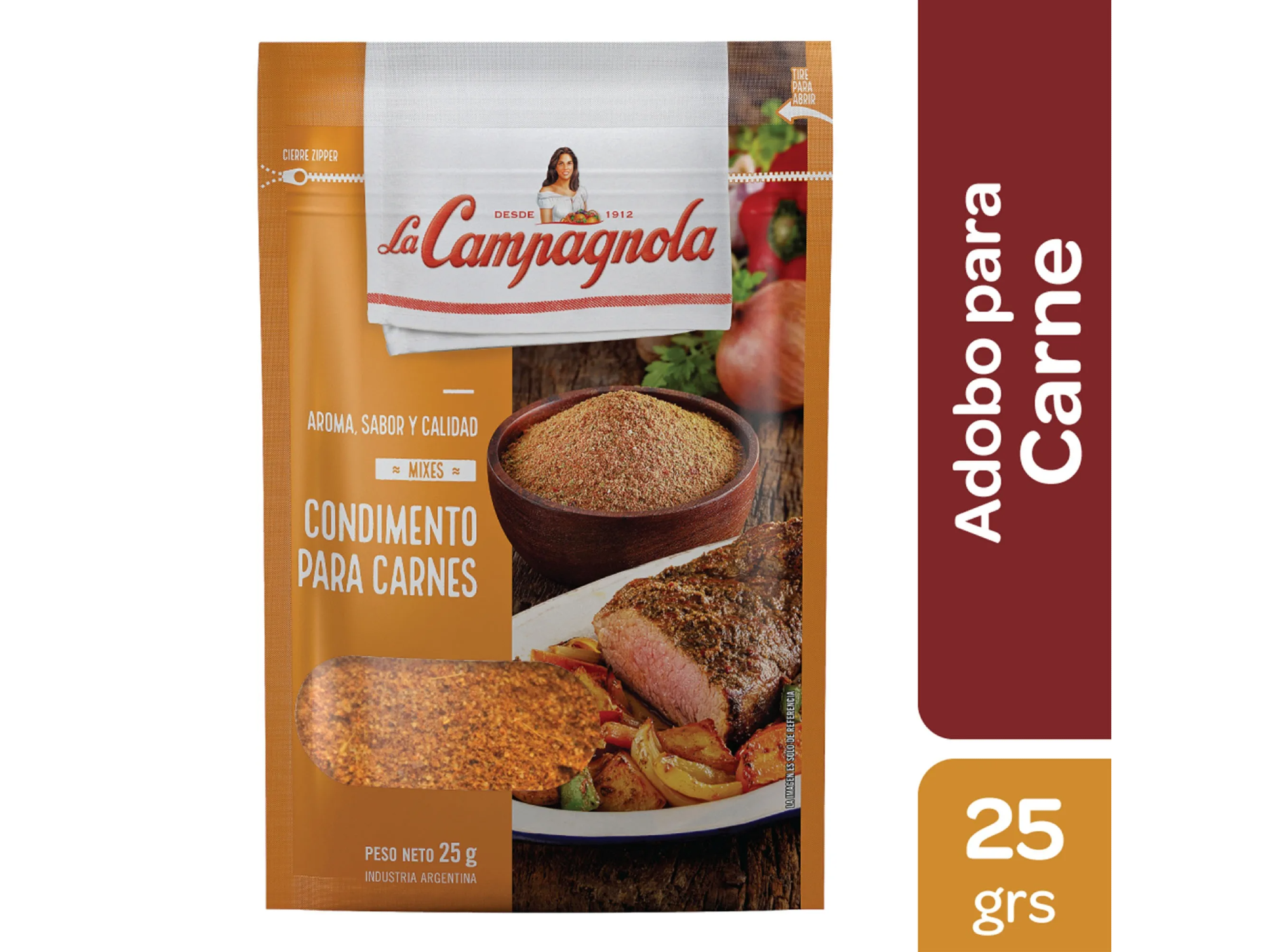 Condimento para carne LA CAMPAGNOLA 23g