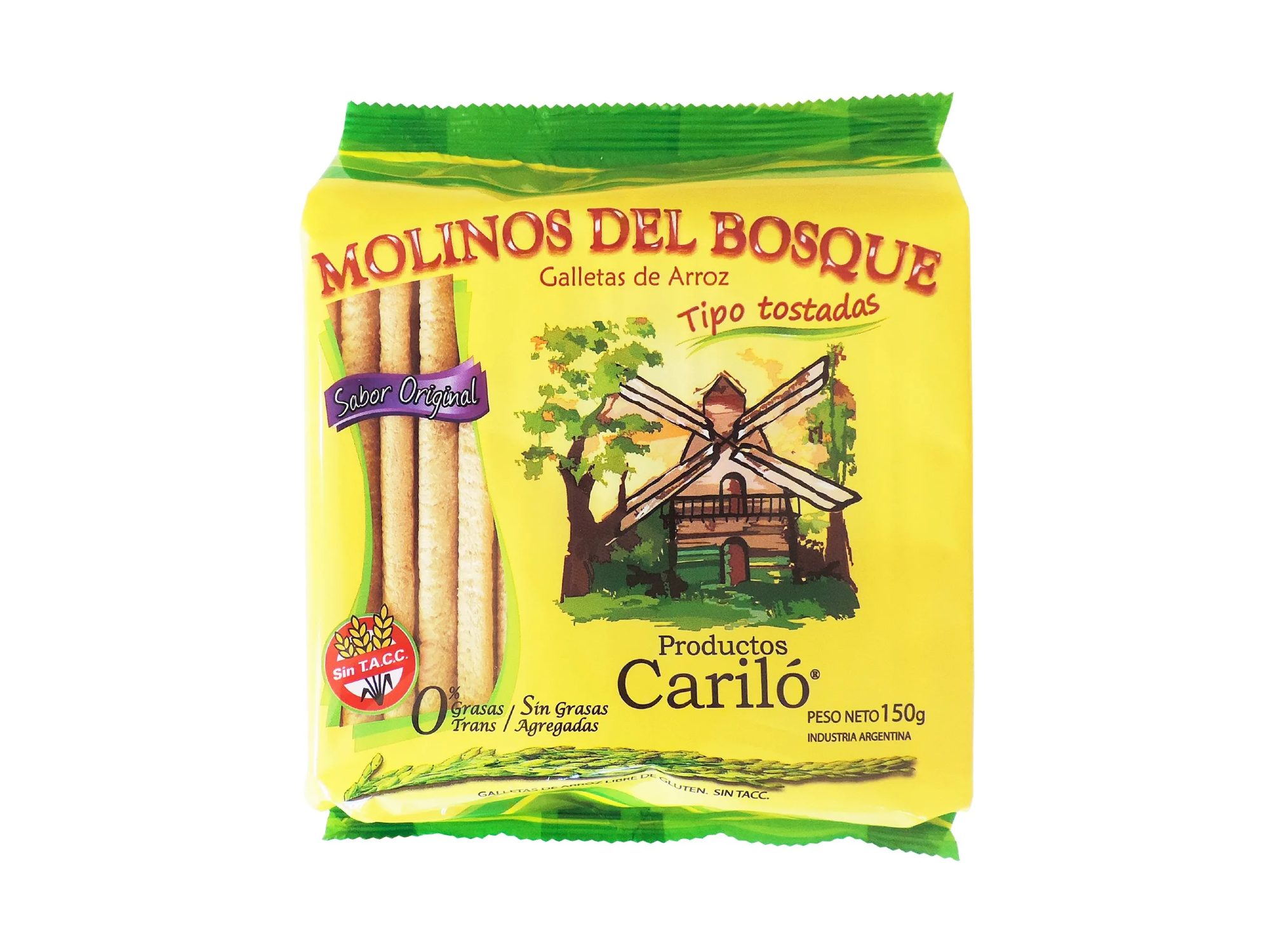 Tostadas de arroz original MOLINOS DEL BOSQUE 150g