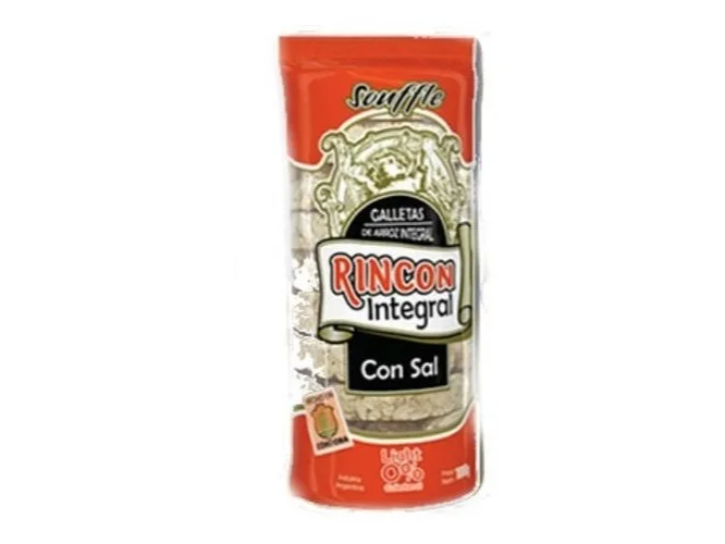Galletas de arroz con sal discos RINCON INTEGRAL100g