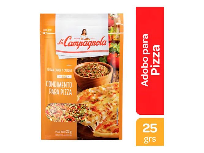 Condimento para pizza LA CAMPAGNOLA 25g