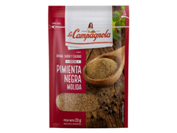 Pimienta negra molida LA CAMPAGNOLA 25g