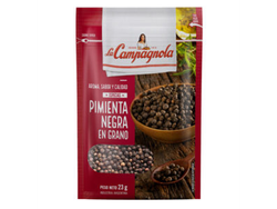 Pimienta negra en granos LA CAMPAGNOLA 23g