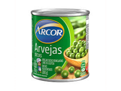 arvejas secas lata ARCOR 300g
