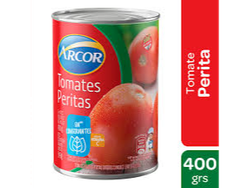 tomate pelado en lata arcor 400g