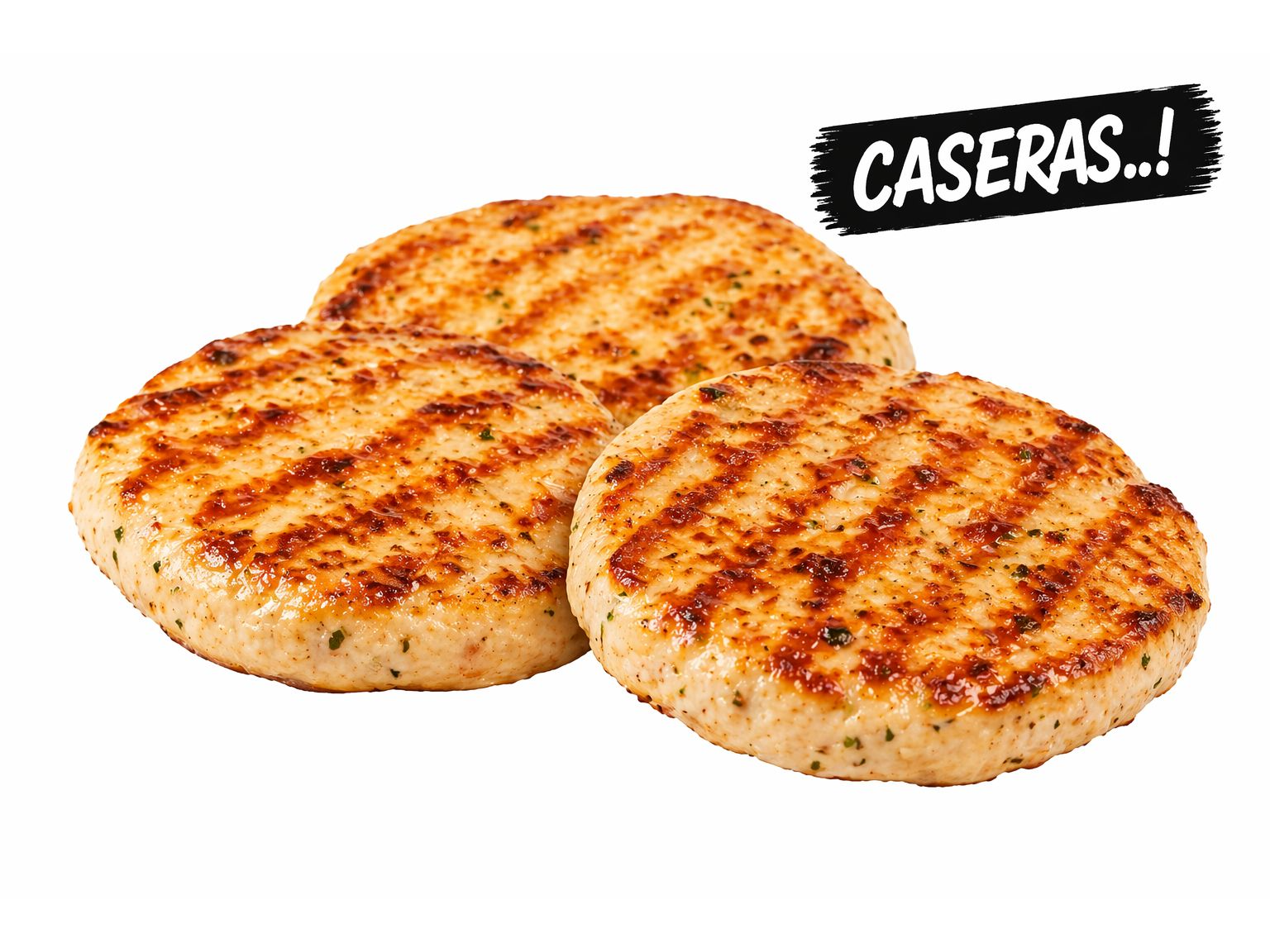 HAMBURGUESAS DE POLLO CASERAS