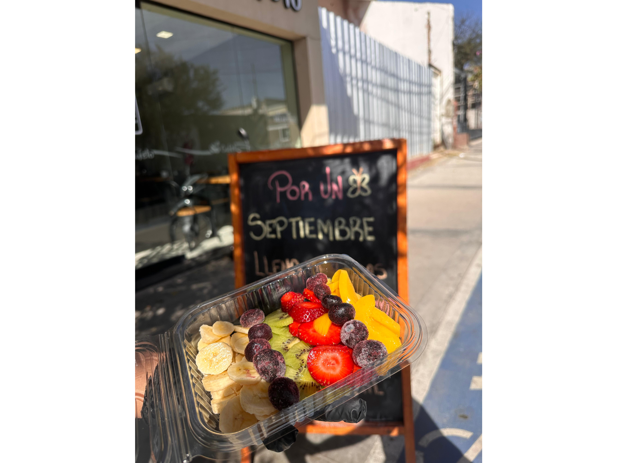 Bandejas de frutas