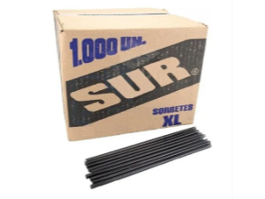 SORBETE  XL  NEGRO  S/FDA  7mm  x 21,5 cm