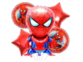 KIT GLOBOS SPIDERMAN