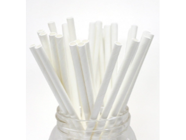 SORBETE  POLIPAPEL  BLANCO  8mm x 20cm