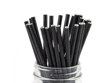 SORBETE  POLIPAPEL  NEGRO 8mm x 20cm