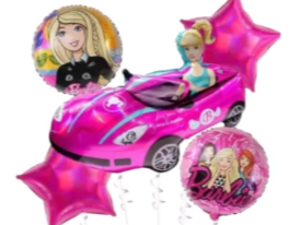 KIT GLOBOS BARBIE