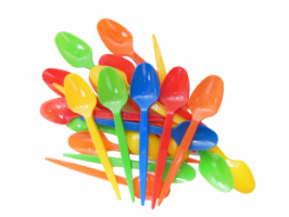 CUCHARA  SUNDAE  COLOR  STANDARD  CAJA