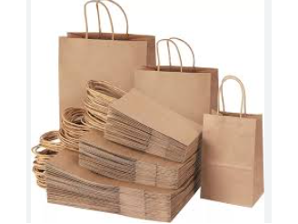 BOLSA  PAPEL KRAFT  C/MANIJA  4D