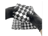 PAPEL  PARAFINADO  CUADRILLE NEGRO  30X40CM