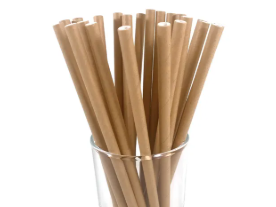 SORBETE  POLIPAPEL  MARRON  8mm x 20cm