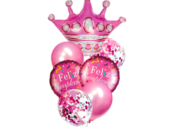 KIT GLOBO FELIZ CUMPLE