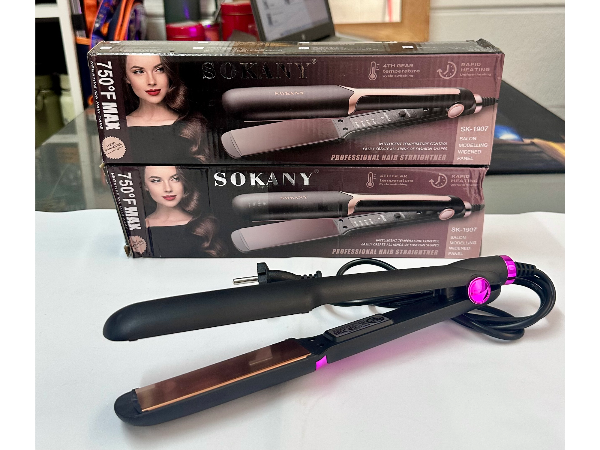 PLANCHA DE PELO SOKANY