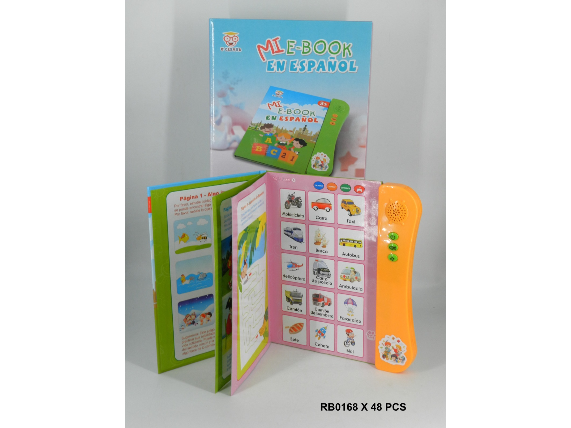 LIBRO INTERACTIVO INFANTIL SONIDO Y MUSICA