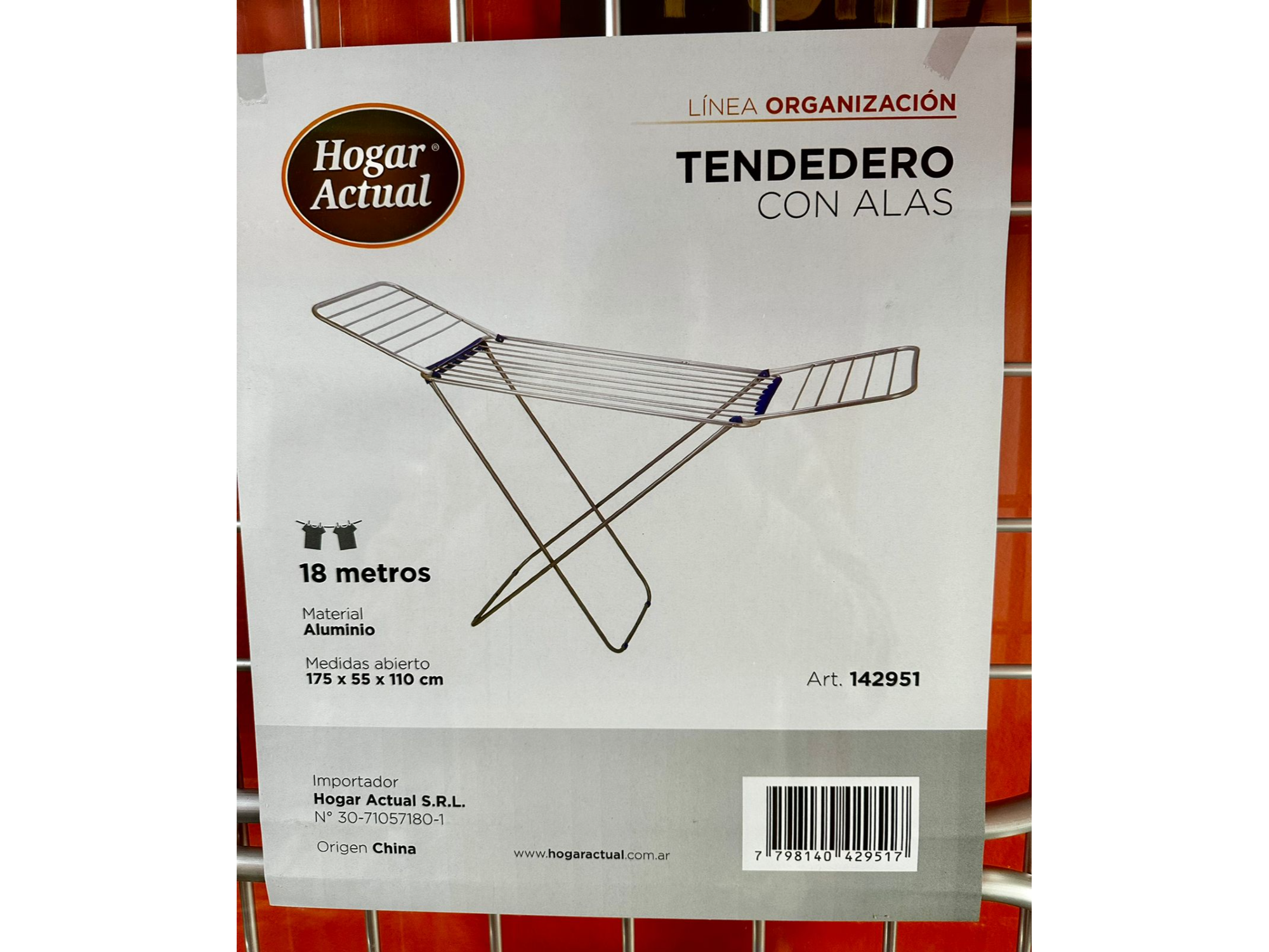 TENDER DE ALUMINIO