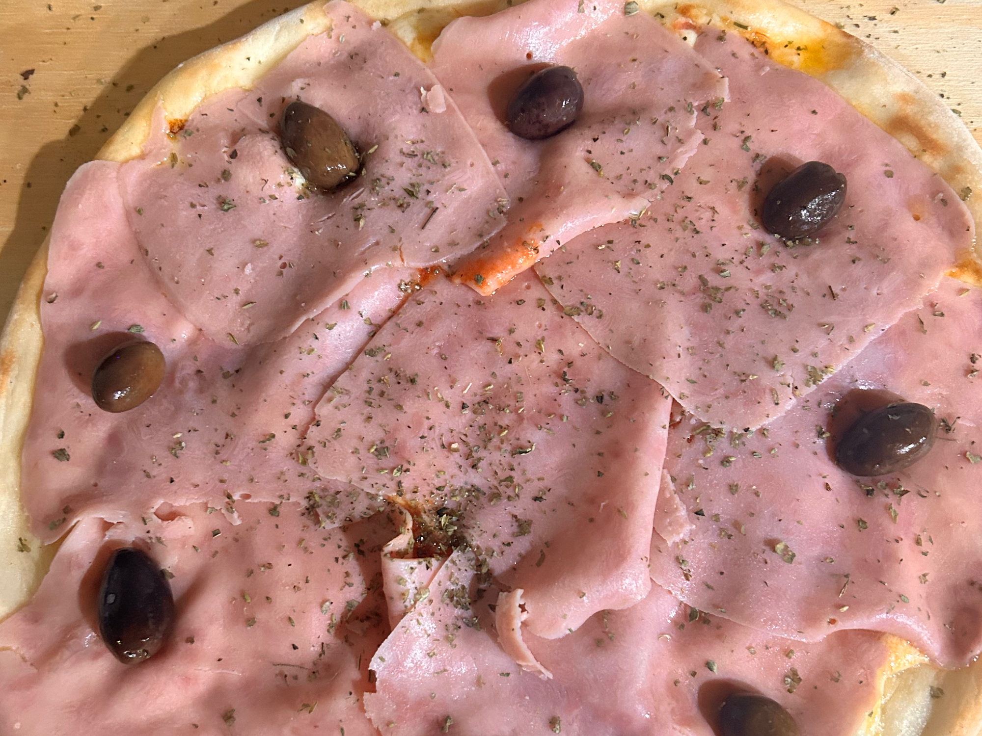 MUZZA CON JAMÓN