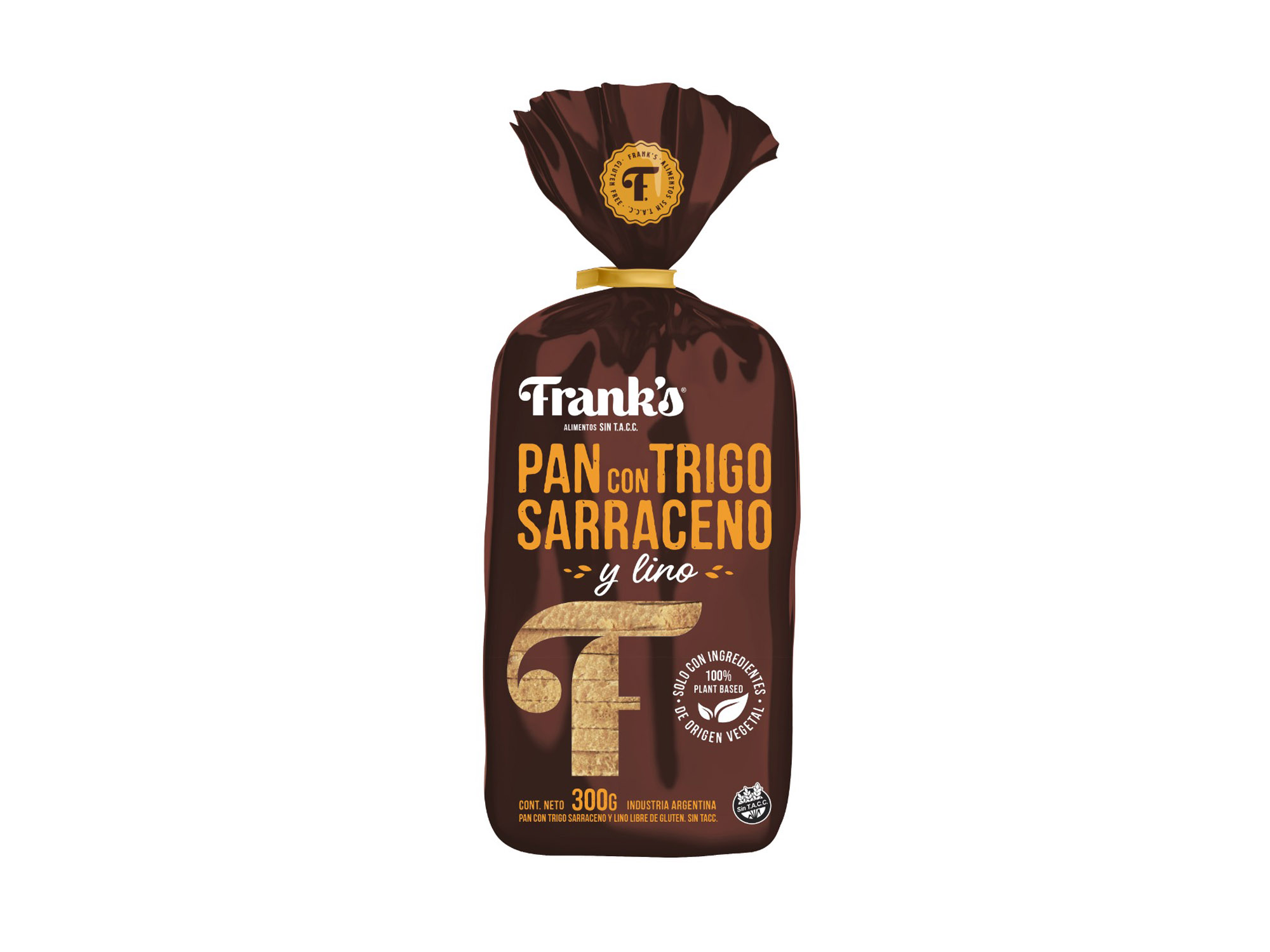 Pan con Trigo Sarraceno 300g FRANK'S