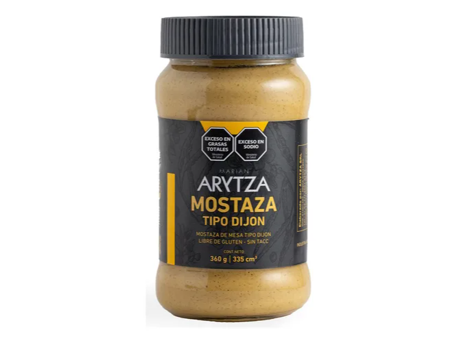 Mostaza tipo Dijon 360g ARYTZA