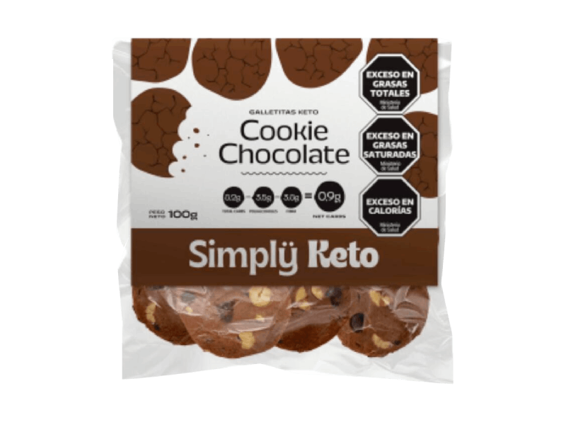 Cookies de Chocolate SIMPLY KETO