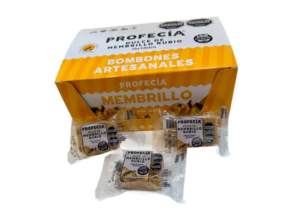 Bombón Artesanal de Membrillo Rubio 30g PROFECÍA