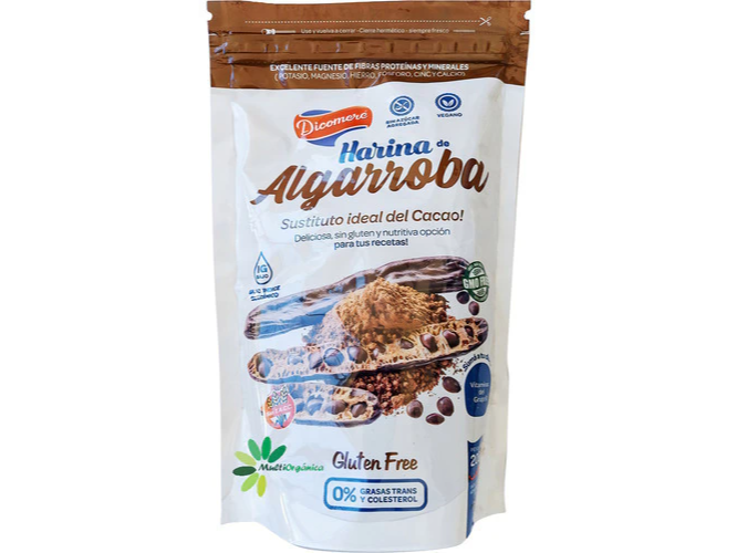 Harina de Algarroba SIN GLUTEN 200g DICOMERE