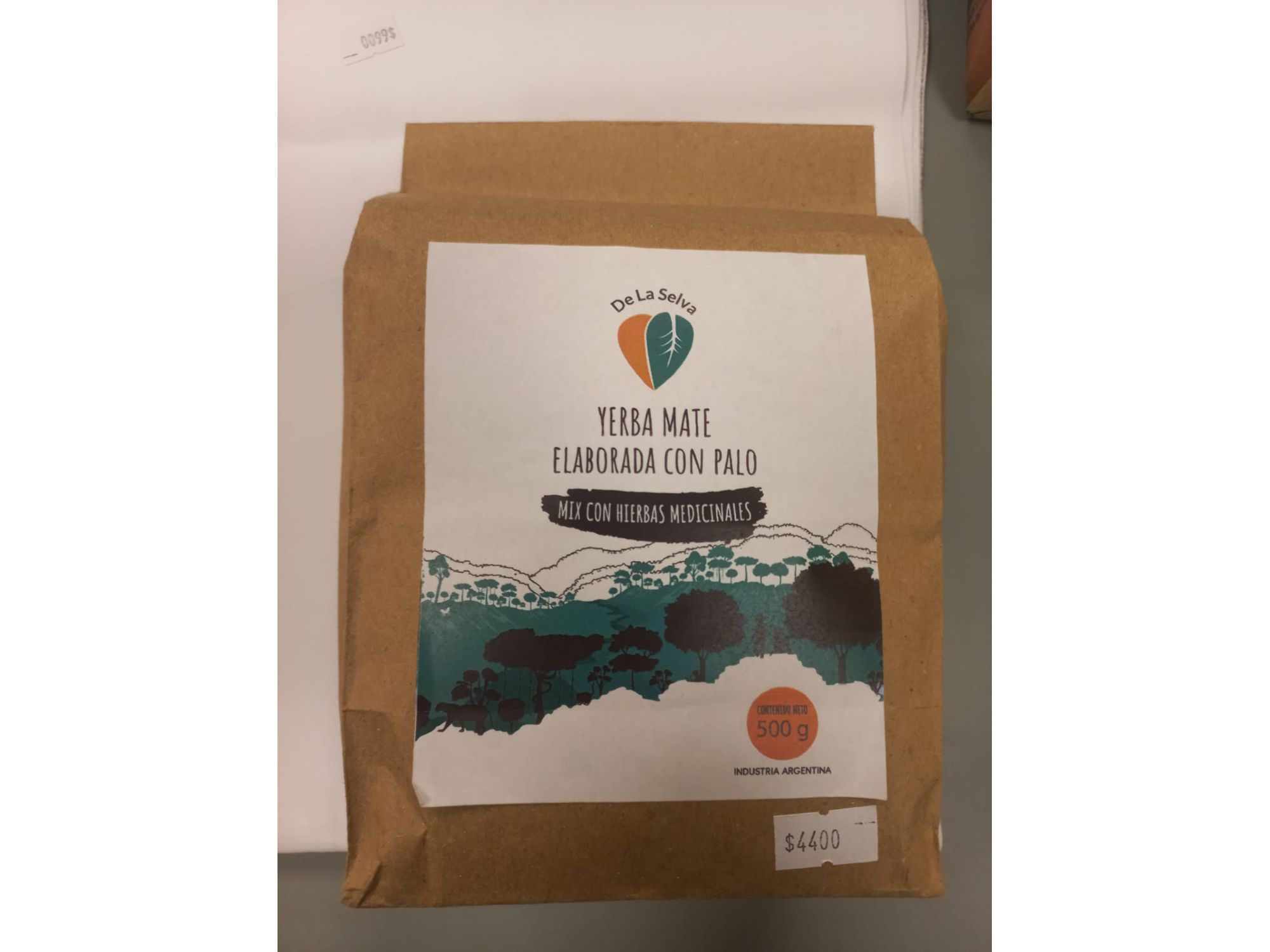 Yerba Mate Elaborada con Palo Mix con Hierbas Medicinales 500g DE LA SELVA