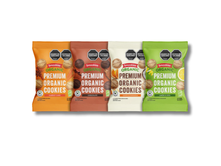 Galletitas Orgánicas Varios Sabores SMOOKIES