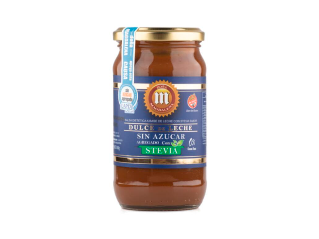 Dulce de Leche c/Stevia SIN GLUTEN 400g DOÑA MAGDALENA
