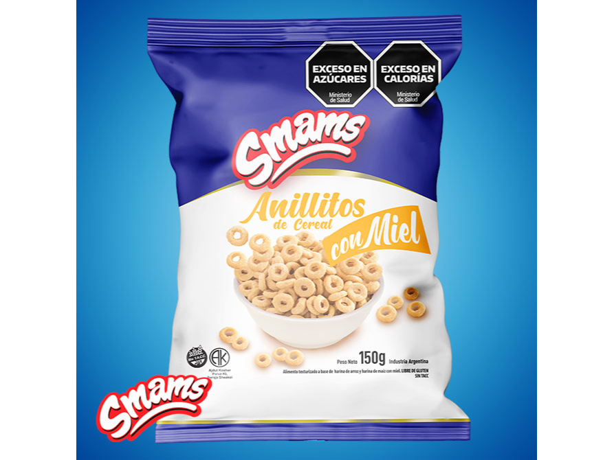 Anillitos de Cereal con Miel 150g SMAMS