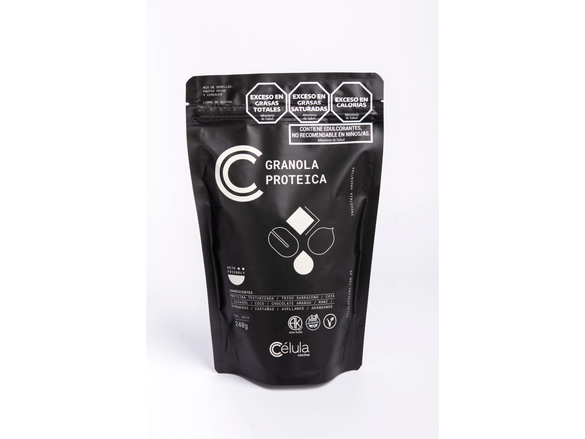 Granola Proteica SIN GLUTEN 240g CELULA COCINA