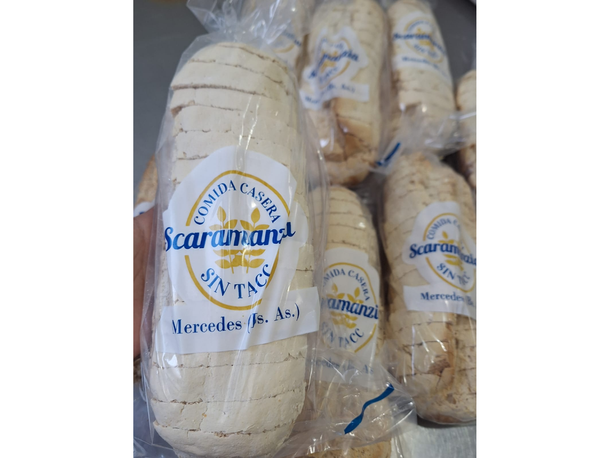 Pan de Molde Blanco SCARAMANZIA
