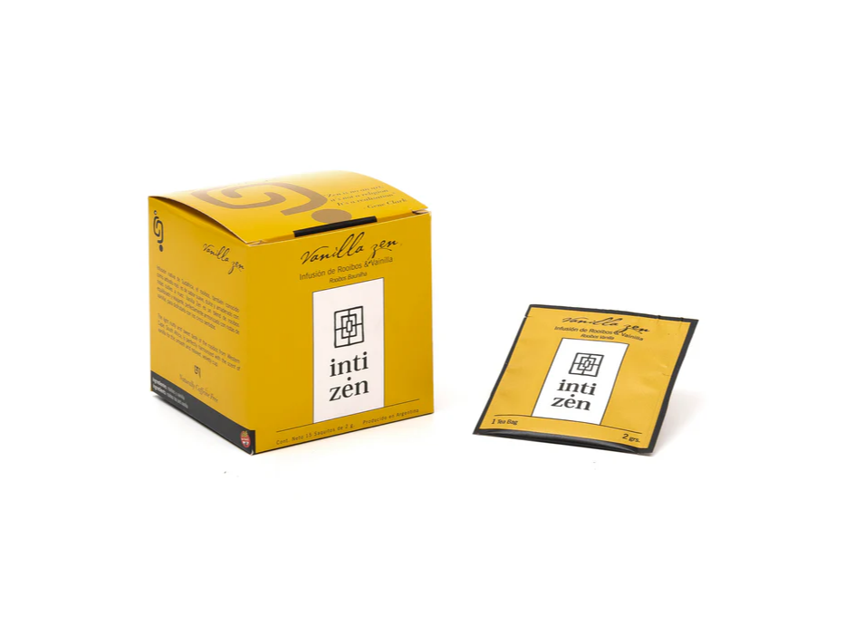 Te Vainilla Zen (15 saquitos de 2g) INTI ZEN