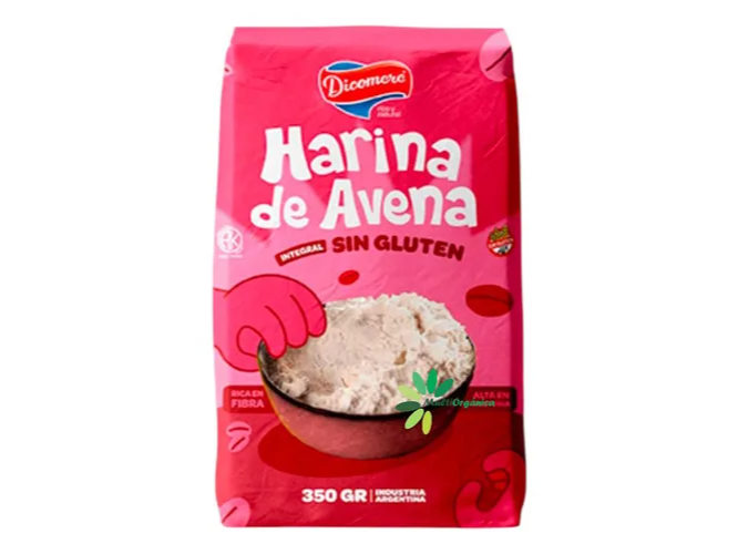 Harina de Avena Integral 350g DICOMERE