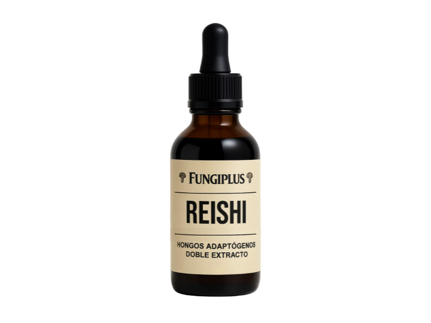 Hongo Adaptógeno Reishi SIN GLUTEN 60ml FUNGIPLUS