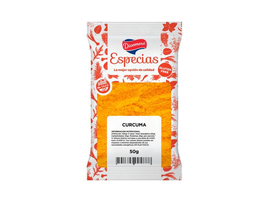 Cúrcuma 50g DICOMERE
