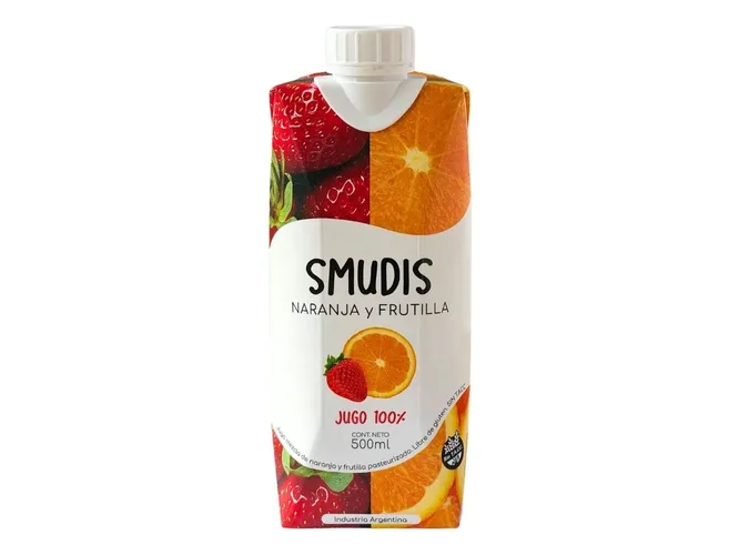 Jugo de Naranja y Frutilla SMUDIS