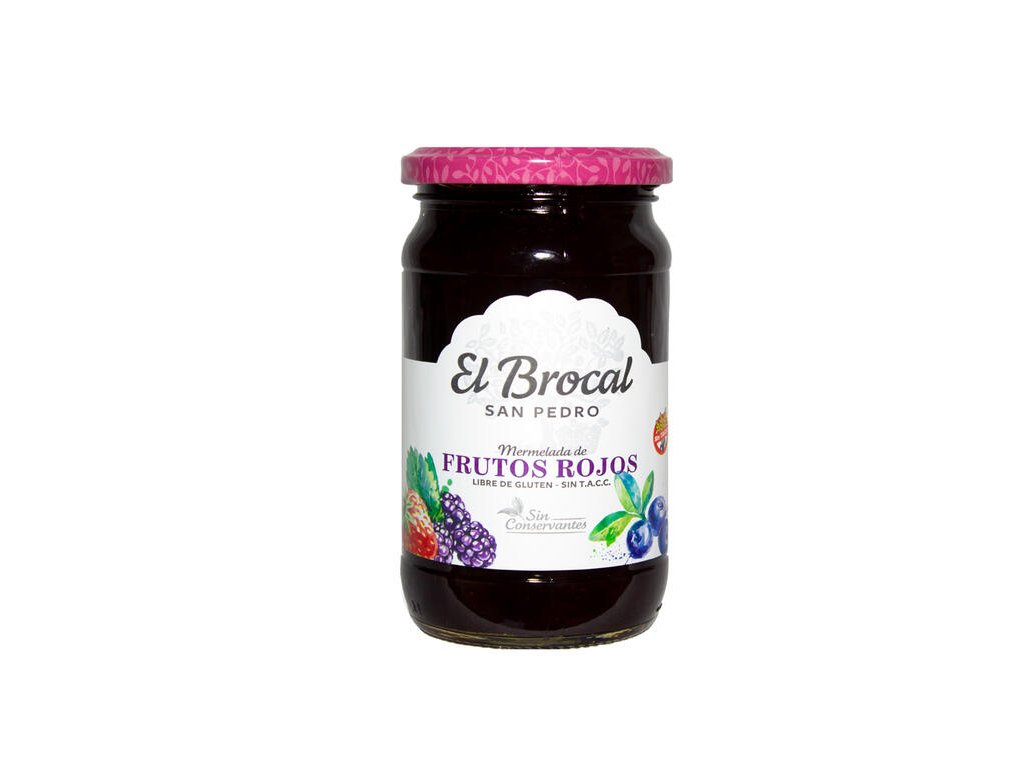 Mermelada de Frutos Rojos 420g EL BROCAL