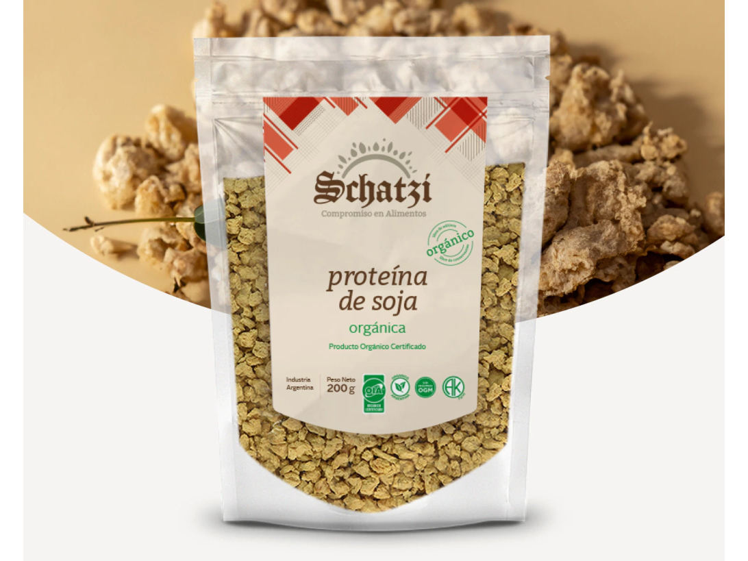 Proteina de Soja Orgánica 200g SCHATZI
