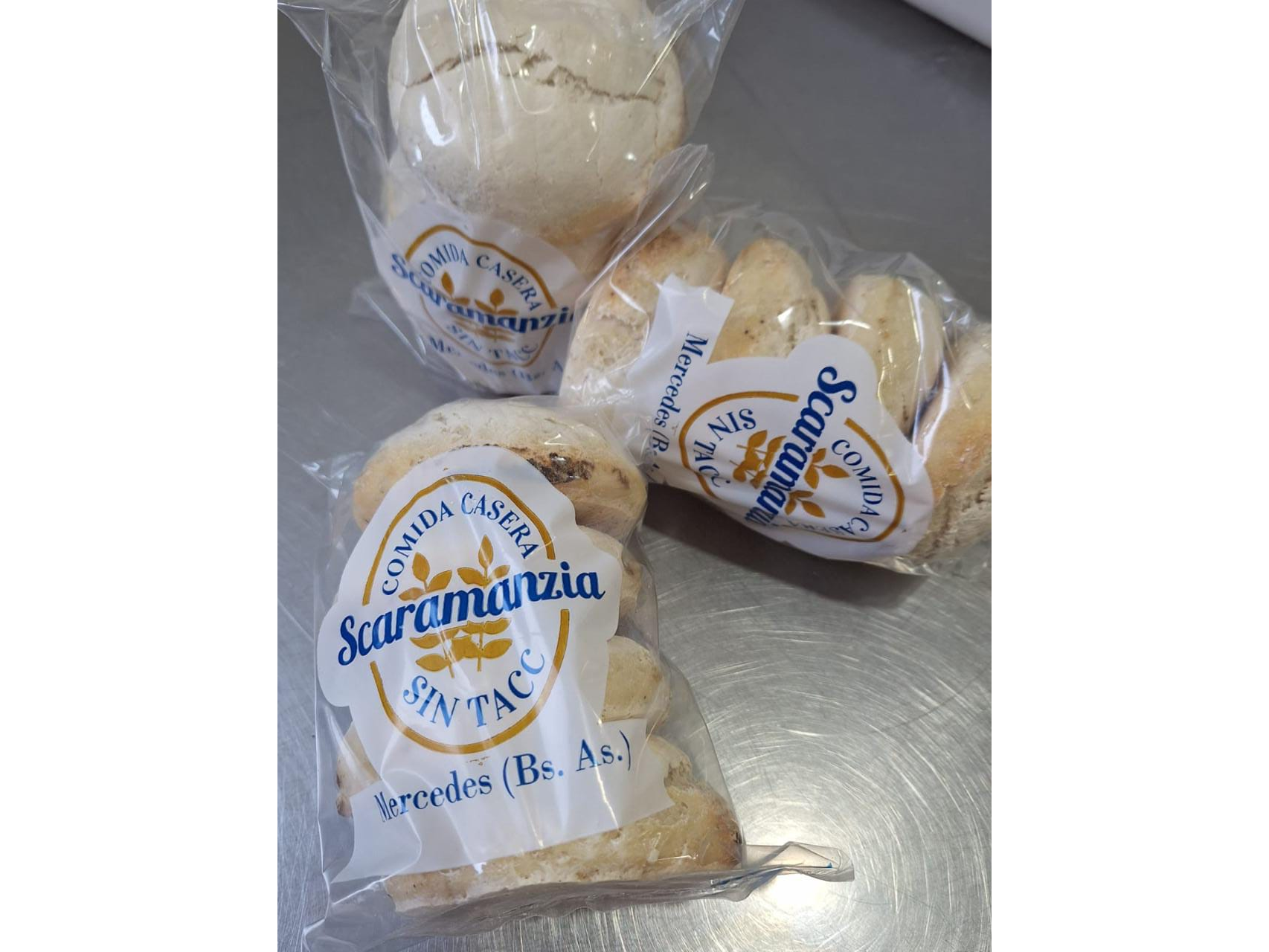 Pan para Hamburguesa x4 unidades SCARAMANZIA